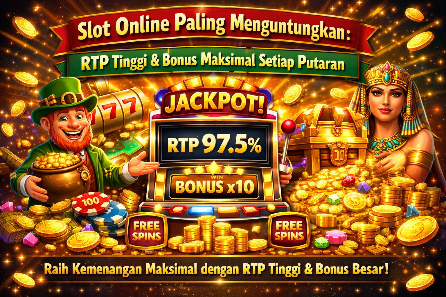 Slot Online Paling Menguntungkan: RTP Live & Bonus Maksimal